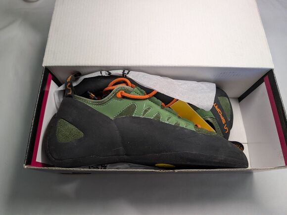 La Sportiva Tarantulace Climbing Shoes Men\'s 11.5 NWT Green Black main image 4